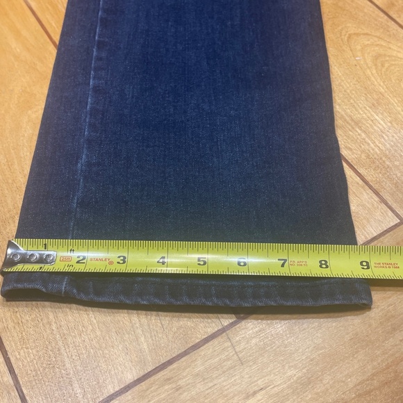 Mott and Bow Straight Staple Jeans 36x32 Dark Wash Denim - Picture 15 of 16